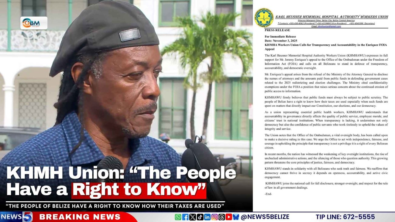 KHMH Union: “The People Have a Right to Know”