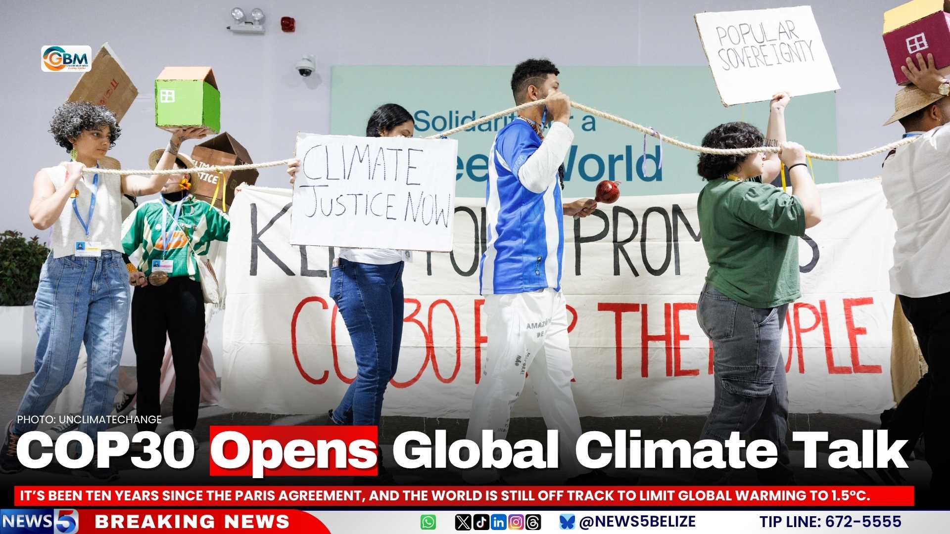 COP30 Opens Global Climate Talk
