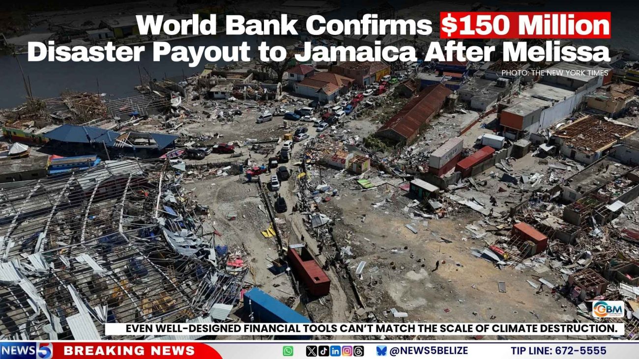 World Bank Confirms $150 Million Disaster Payout to Jamaica After Melissa