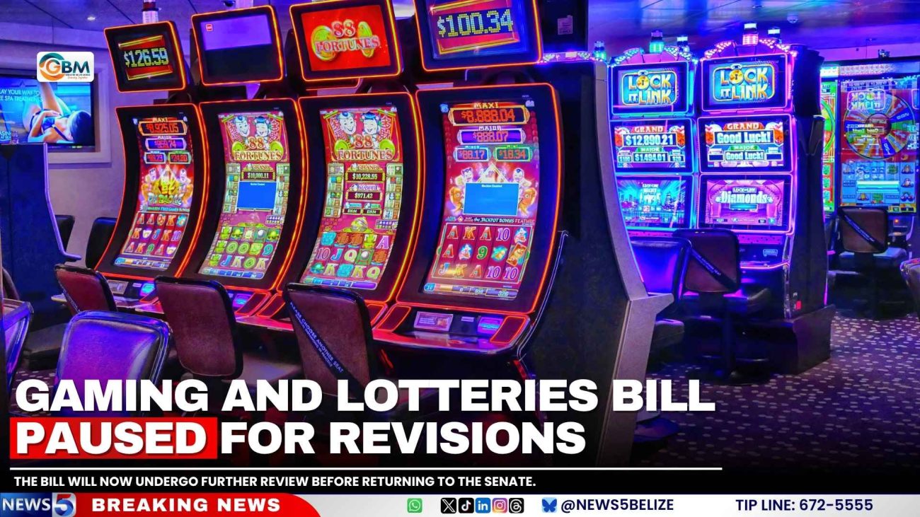Gaming and Lotteries Bill Paused for Revisions