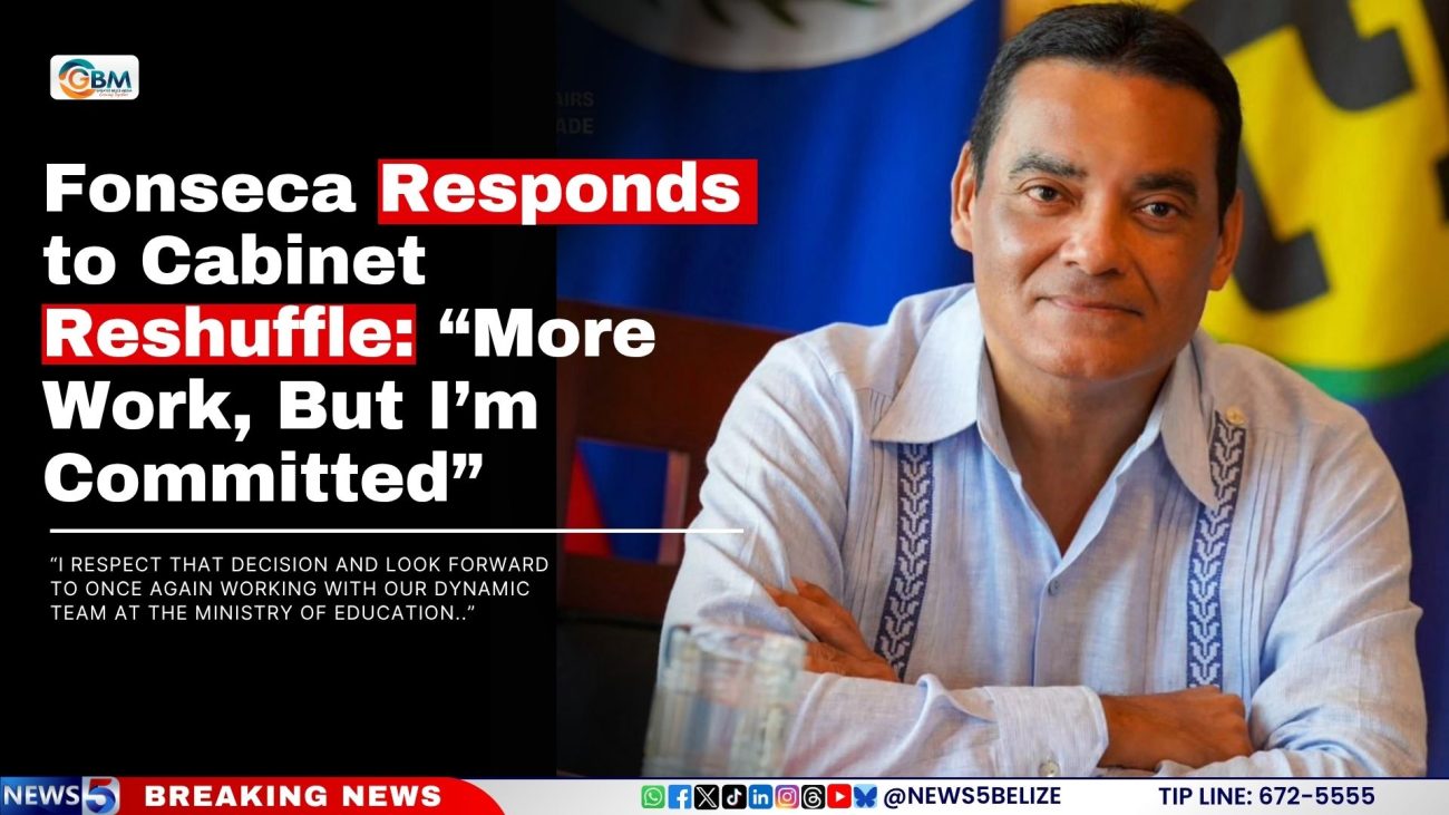 Fonseca Responds to Cabinet Reshuffle: “More Work, But I’m Committed”