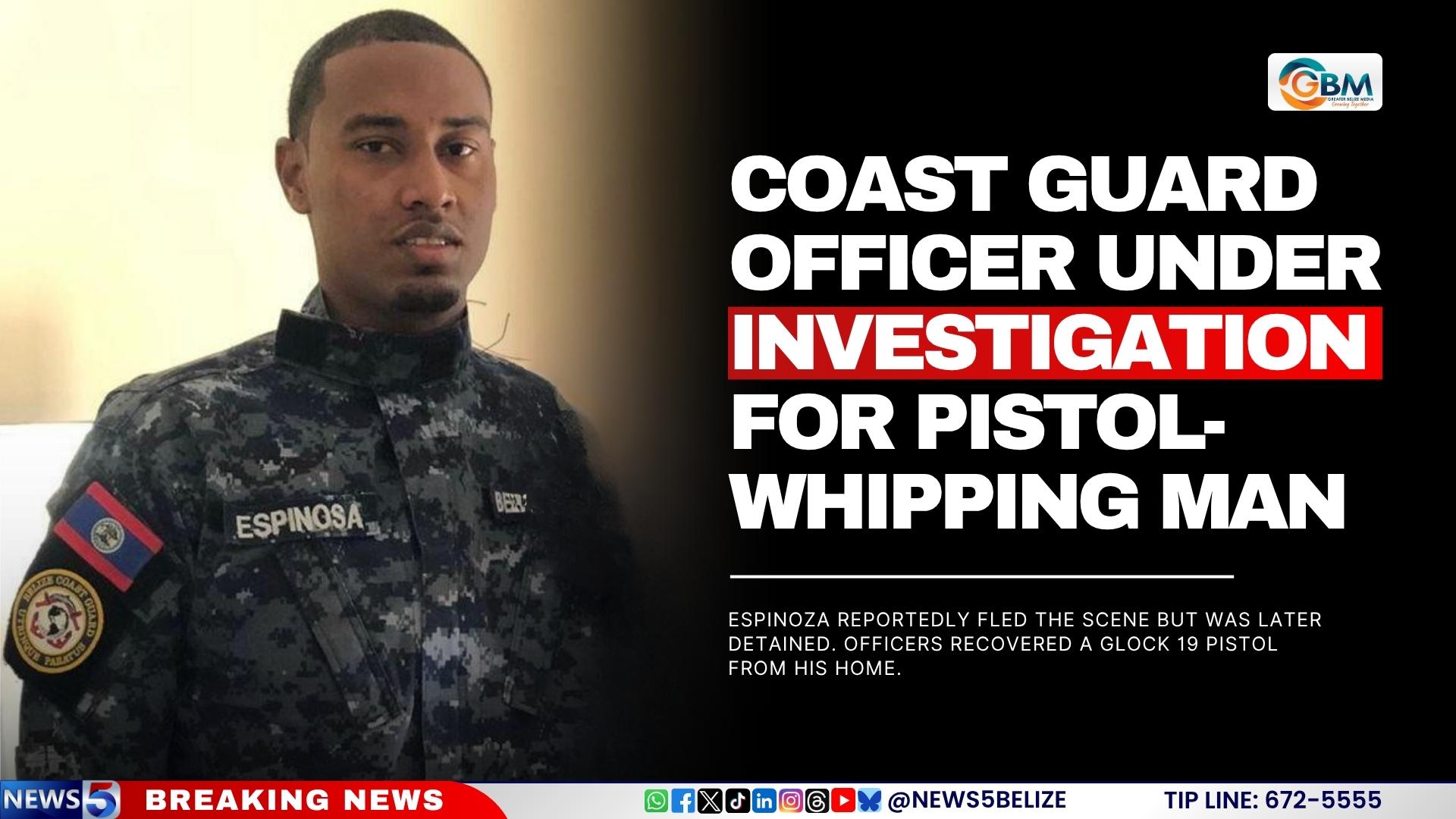 Coast Guard Officer Under Investigation for Pistol-Whipping Man