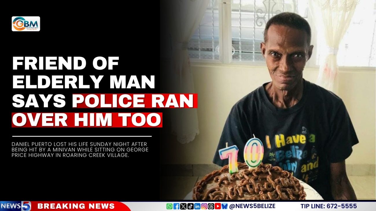 Friend of Elderly Man Says Police Ran Over Him Too
