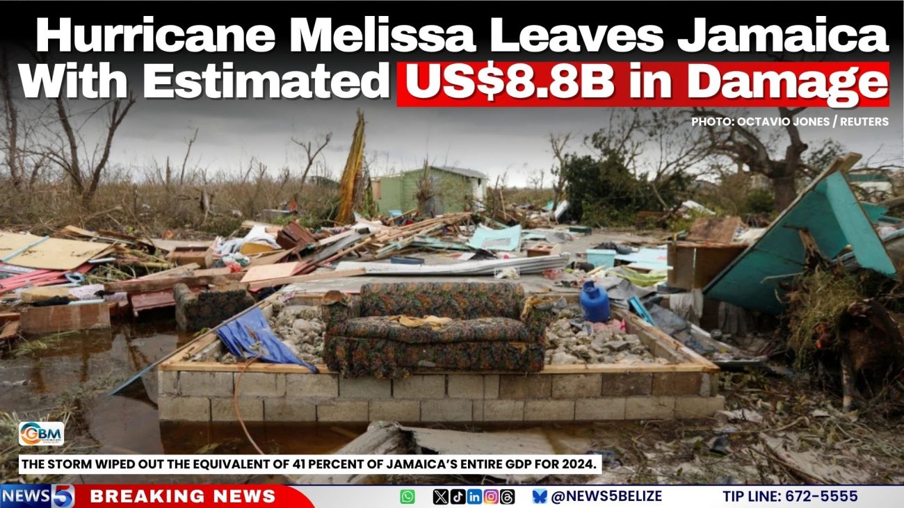 Hurricane Melissa Leaves Jamaica With Estimated US$8.8B in Damage