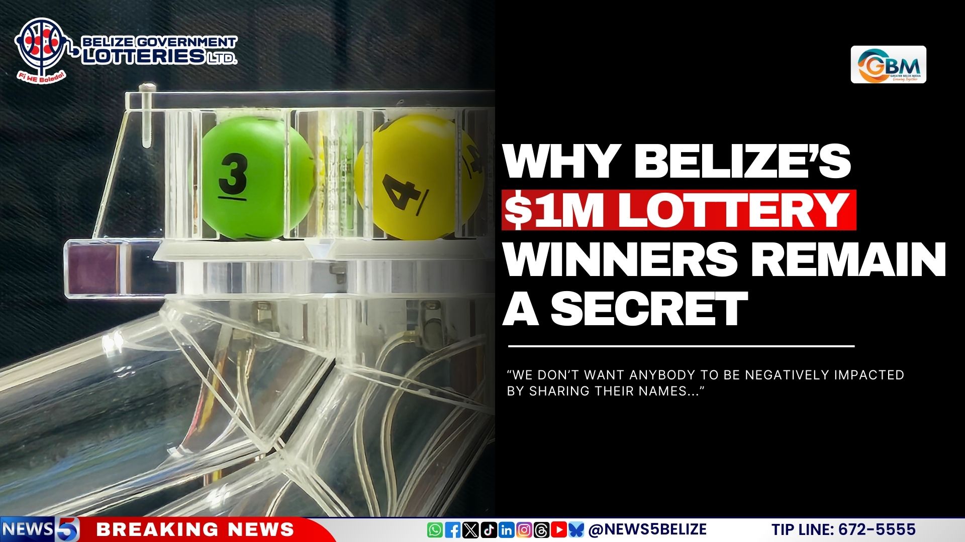 Why Belize’s $1M Lottery Winners Remain a Secret