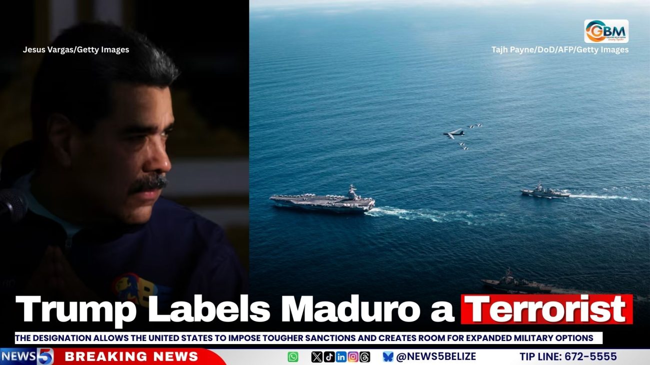Trump Labels Maduro a Terrorist