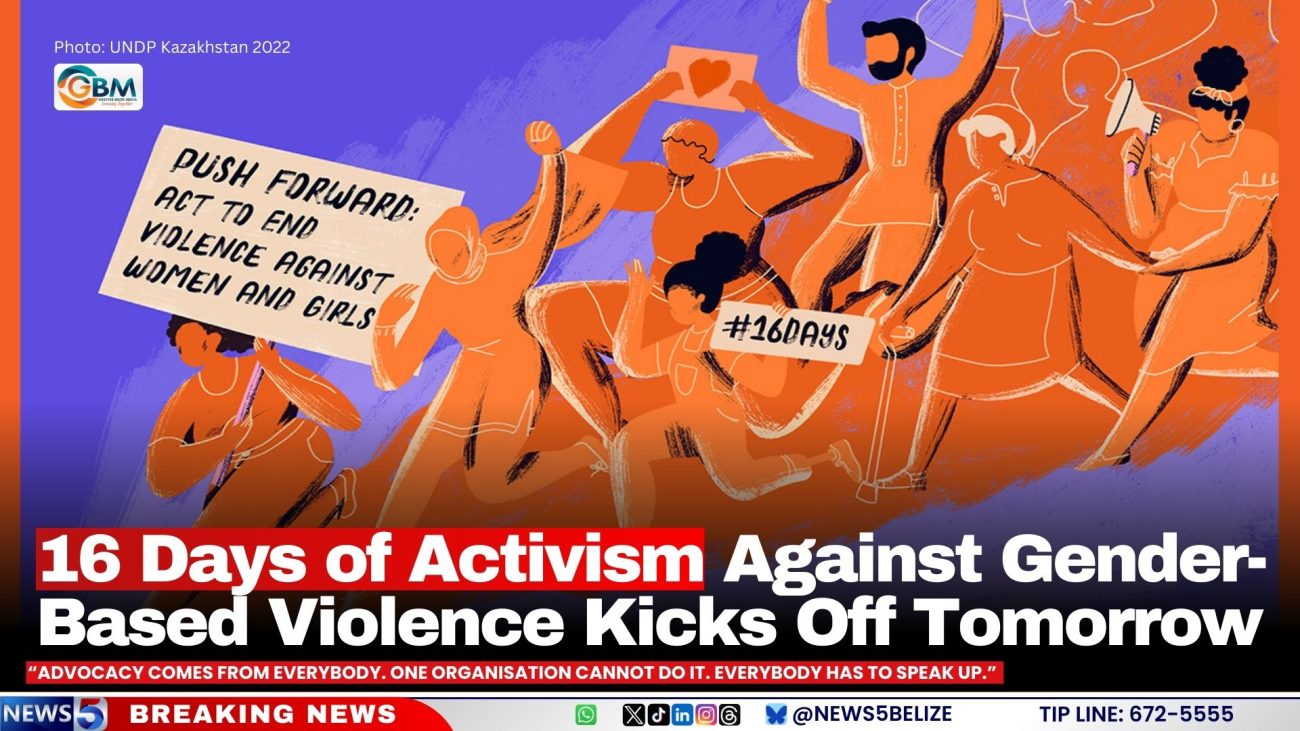 16 Days of Activism Against Gender-Based Violence Kicks Off Tomorrow