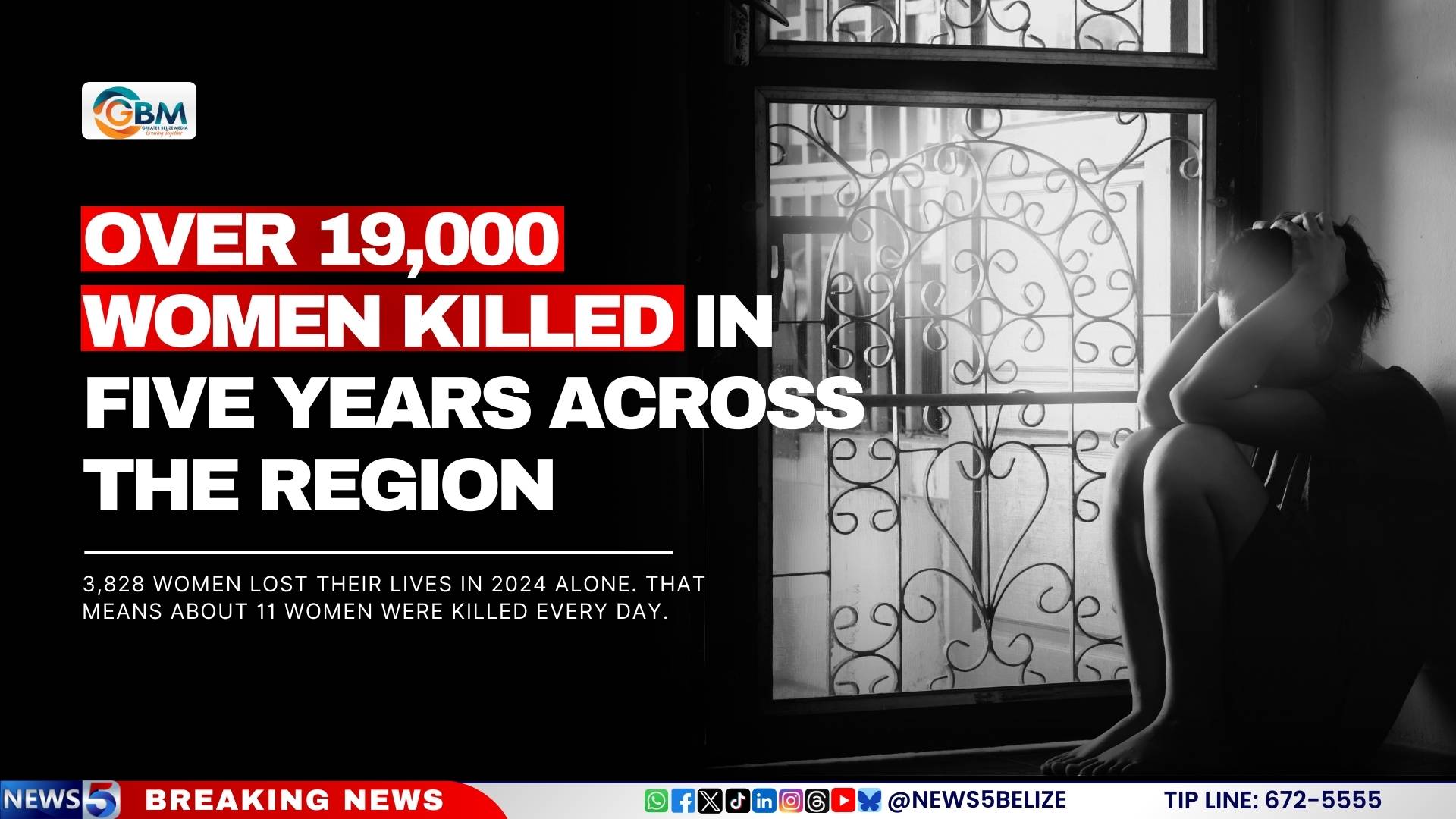 Over 19,000 Women Killed in Five Years Across the Region