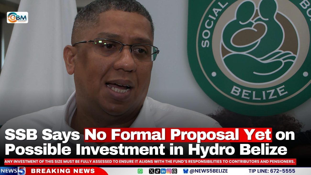 SSB Says No Formal Proposal Yet on Possible Investment in Hydro Belize