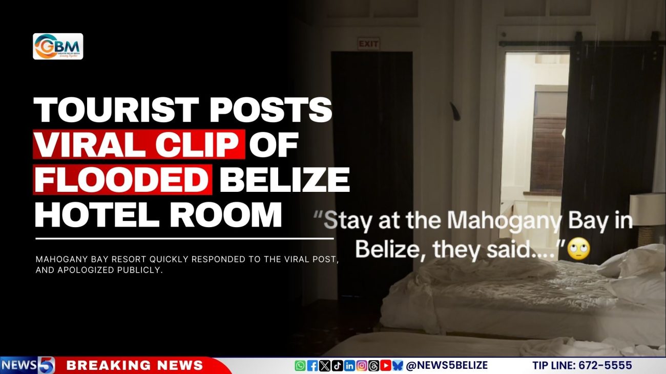 Tourist Posts Viral Clip of Flooded Belize Hotel Room
