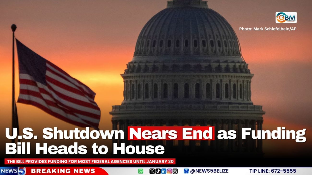 U.S. Shutdown Nears End as Funding Bill Heads to House