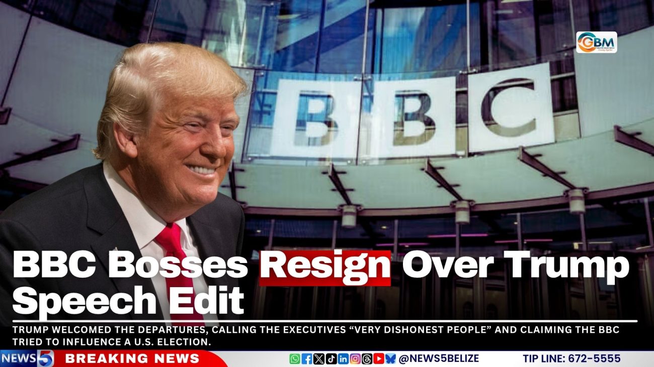 BBC Bosses Resign Over Trump Speech Edit
