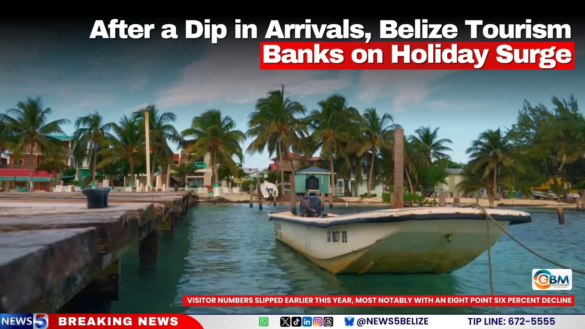 After a Dip in Arrivals, Belize Tourism Banks on Holiday Surge