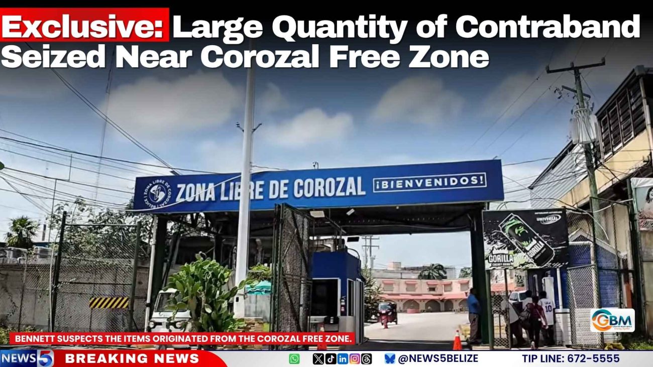 Exclusive: Large Quantity of Contraband Seized Near Corozal Free Zone