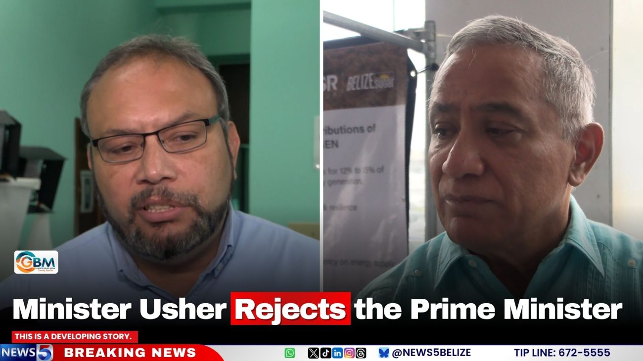 Minister Usher Rejects the Prime Minister