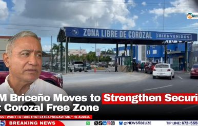 PM Briceño Moves to Strengthen Security at Corozal Free Zone