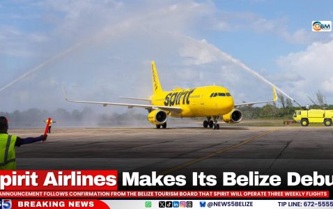 Spirit Airlines Makes Its Belize Debut
