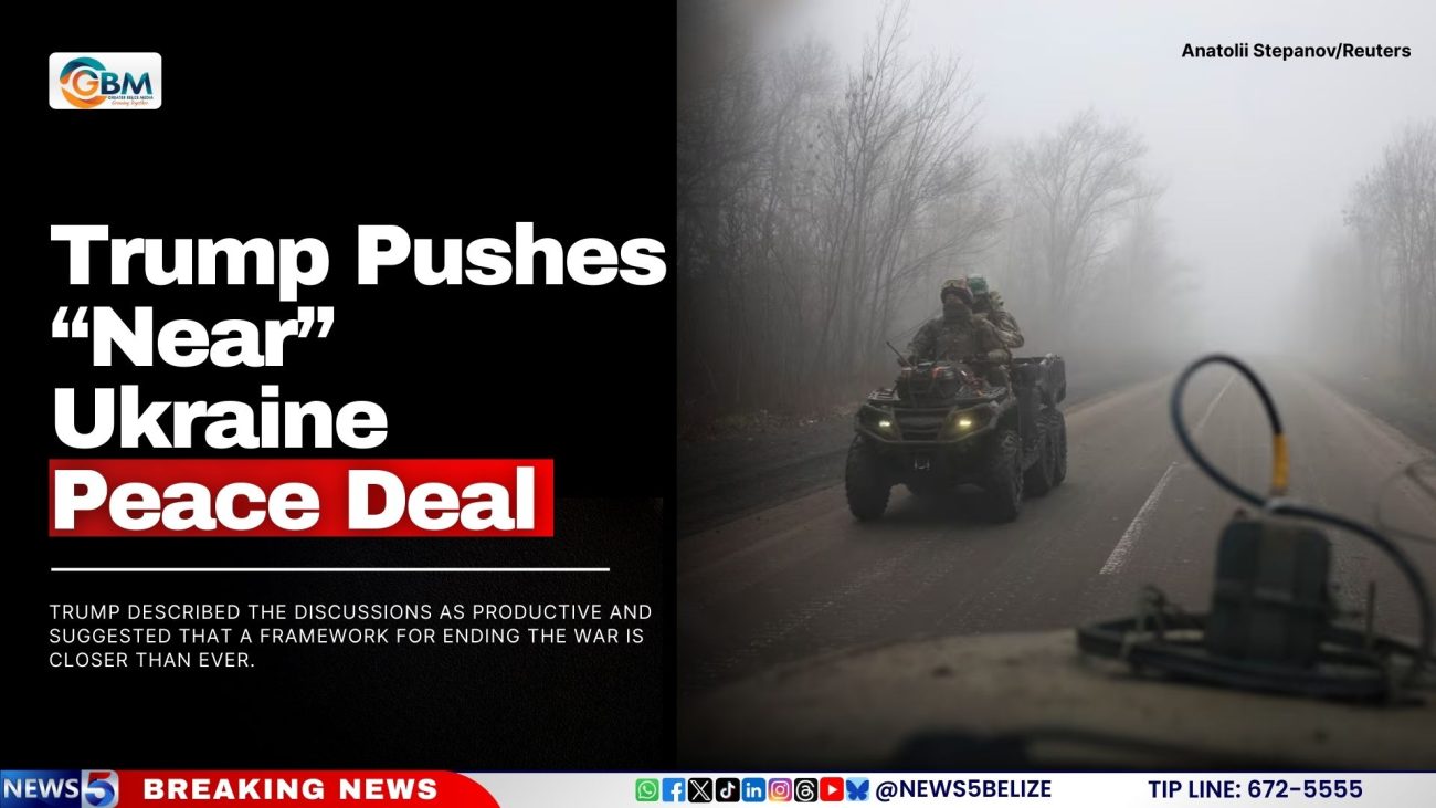 Trump Pushes “Near” Ukraine Peace Deal