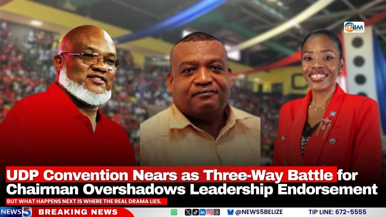UDP Convention Nears as Three-Way Battle for Chairman Overshadows Leadership Endorsement