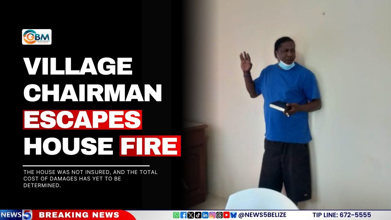 Village Chairman Escapes House Fire