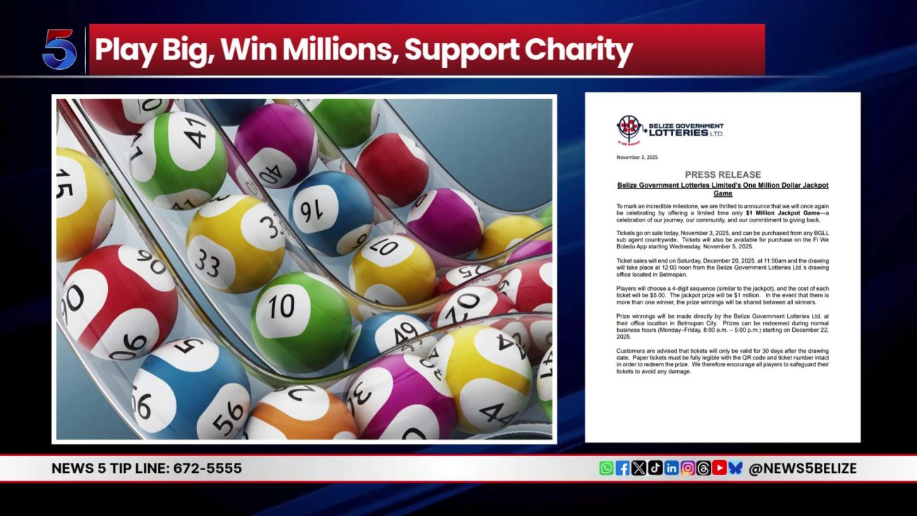 Belize Launches Million-dollar Jackpot, Questions Loom