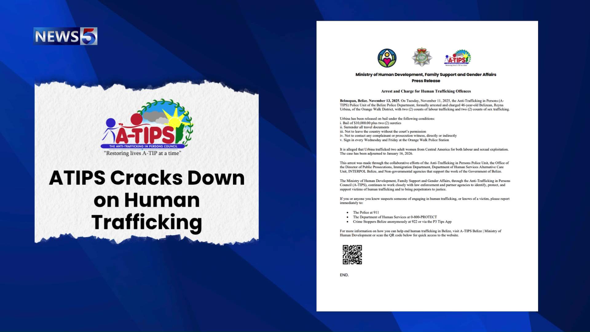 Orange Walk Woman Charged for Human Trafficking