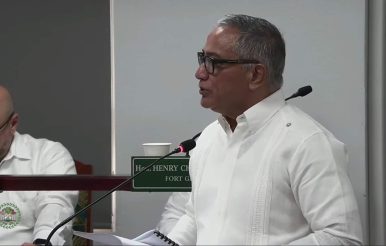 Prime Minister John Briceño