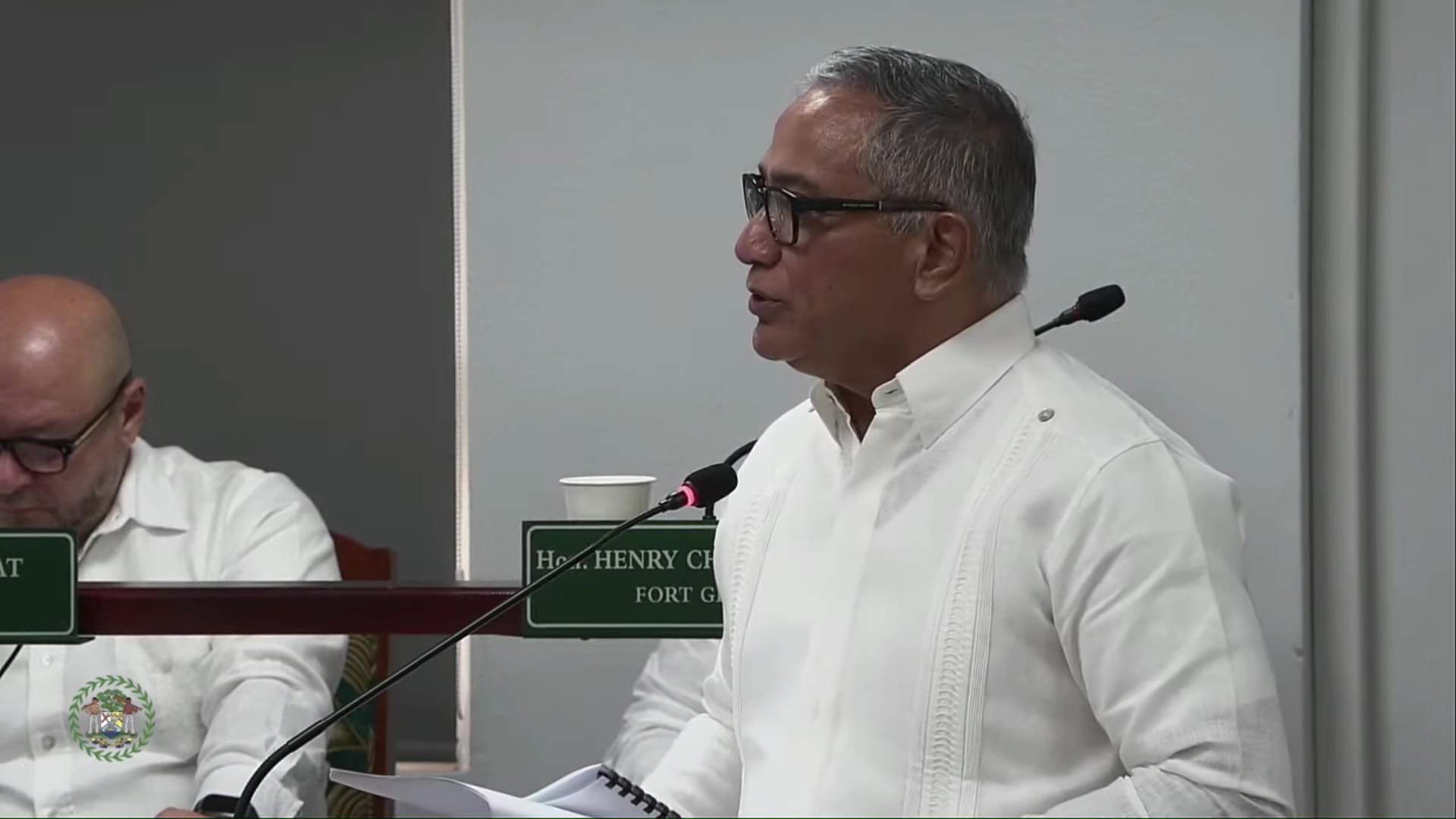 Prime Minister John Briceño