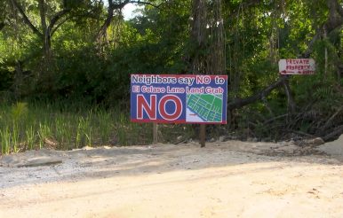 Was El Celaso Road Part of the 2020 Belama Land Grab?