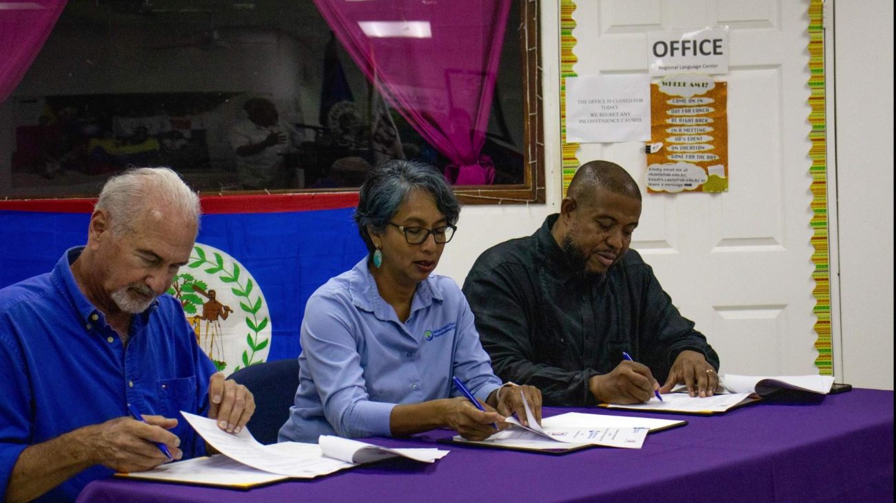Belize Fund and UB Renew Collaboration Commitments with MOU