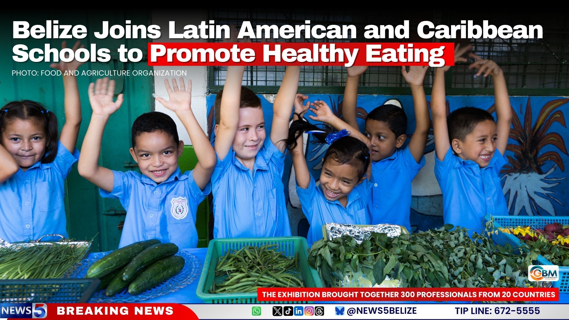 Belize Joins Latin American and Caribbean Schools to Promote Healthy Eating