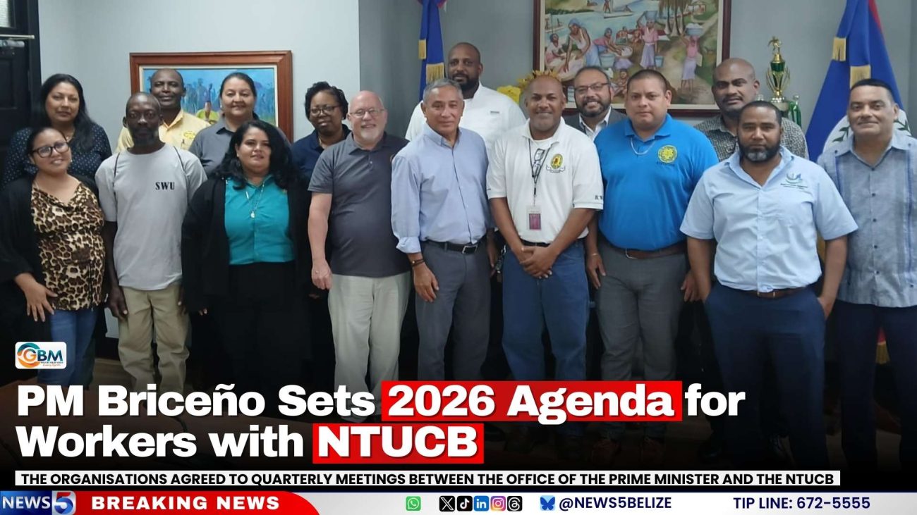 PM Briceño Sets 2026 Agenda for Workers with NTUCB