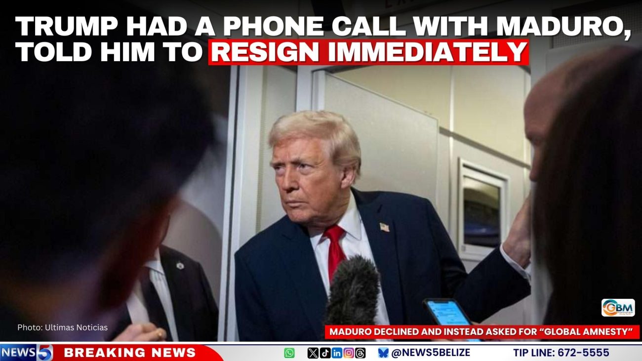 Trump Had a Phone Call With Maduro, Told Him to Resign Immediately