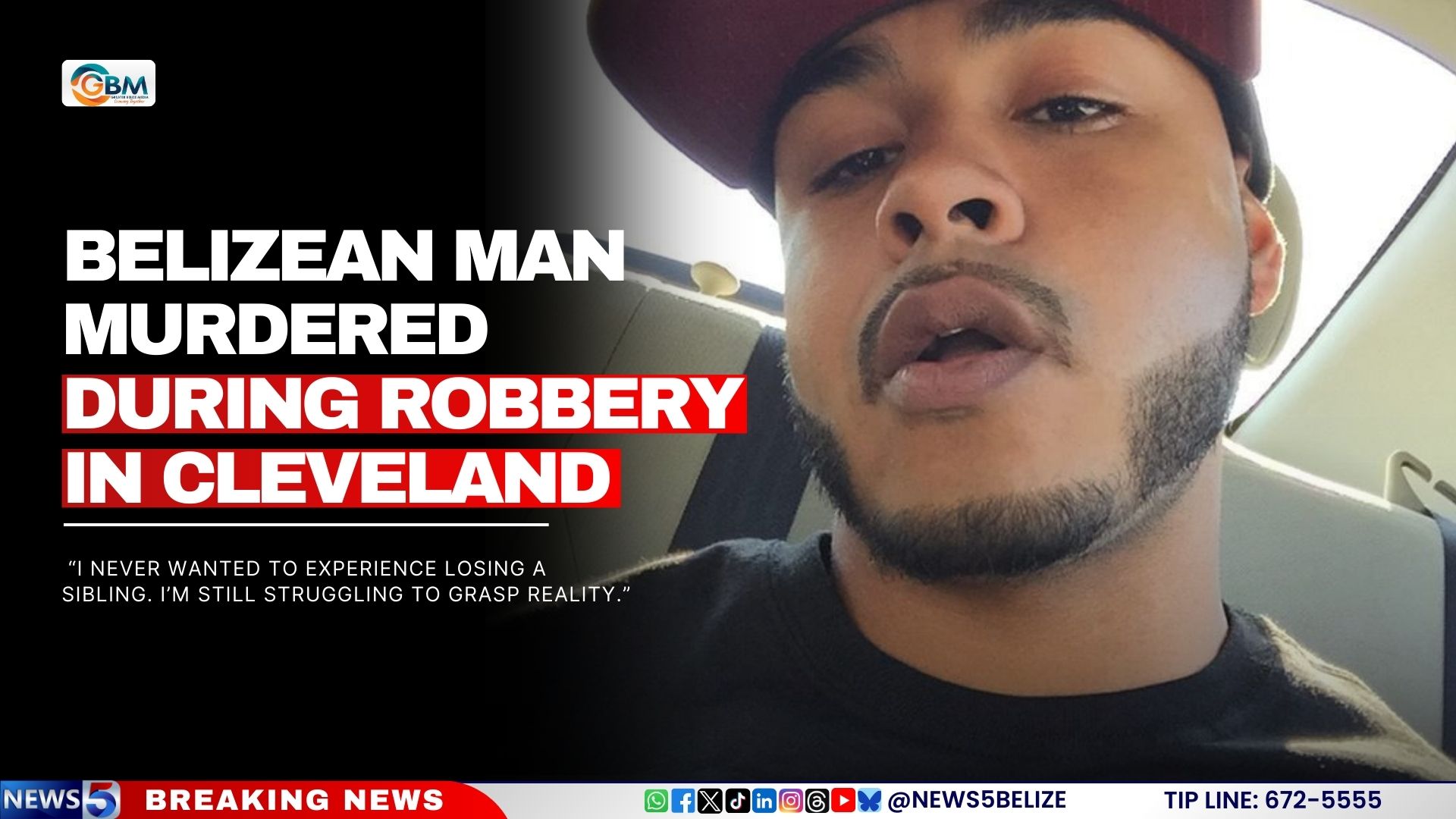 Belizean Man Murdered During Robbery in Cleveland