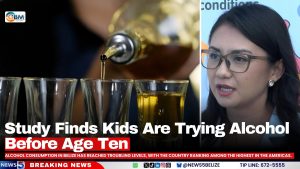 Study Finds Kids Are Trying Alcohol Before Age Ten