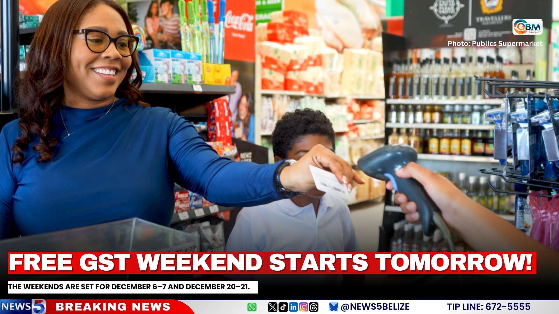 Free GST Weekend Starts Tomorrow!