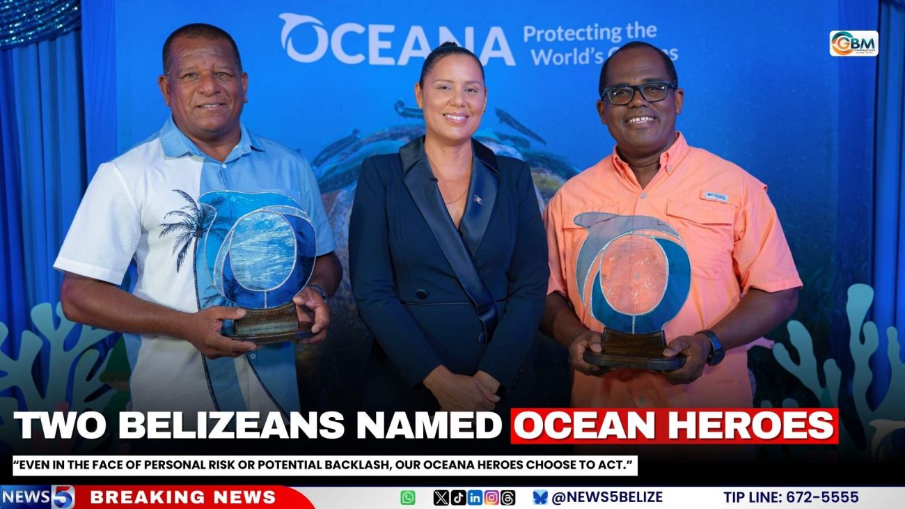 Two Belizeans Named Ocean Heroes