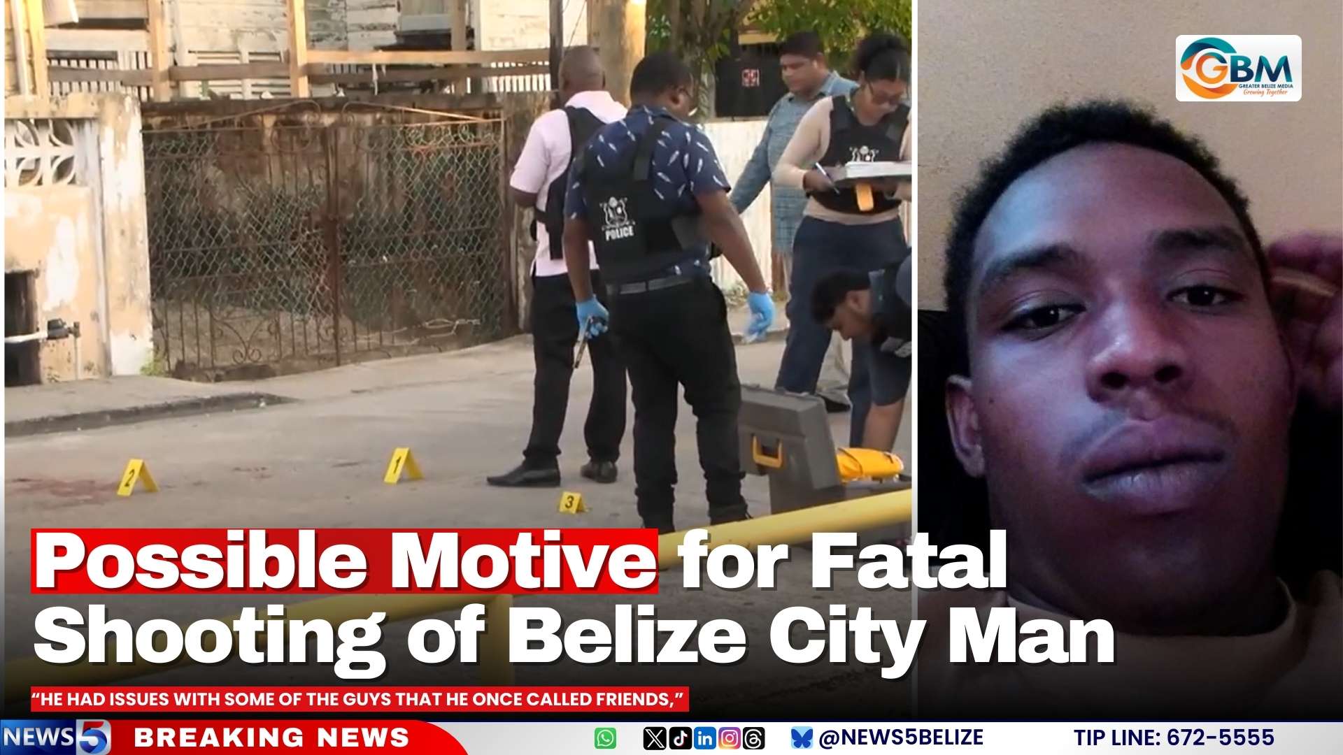 “He had issues with some of the guys that he once called friends,”