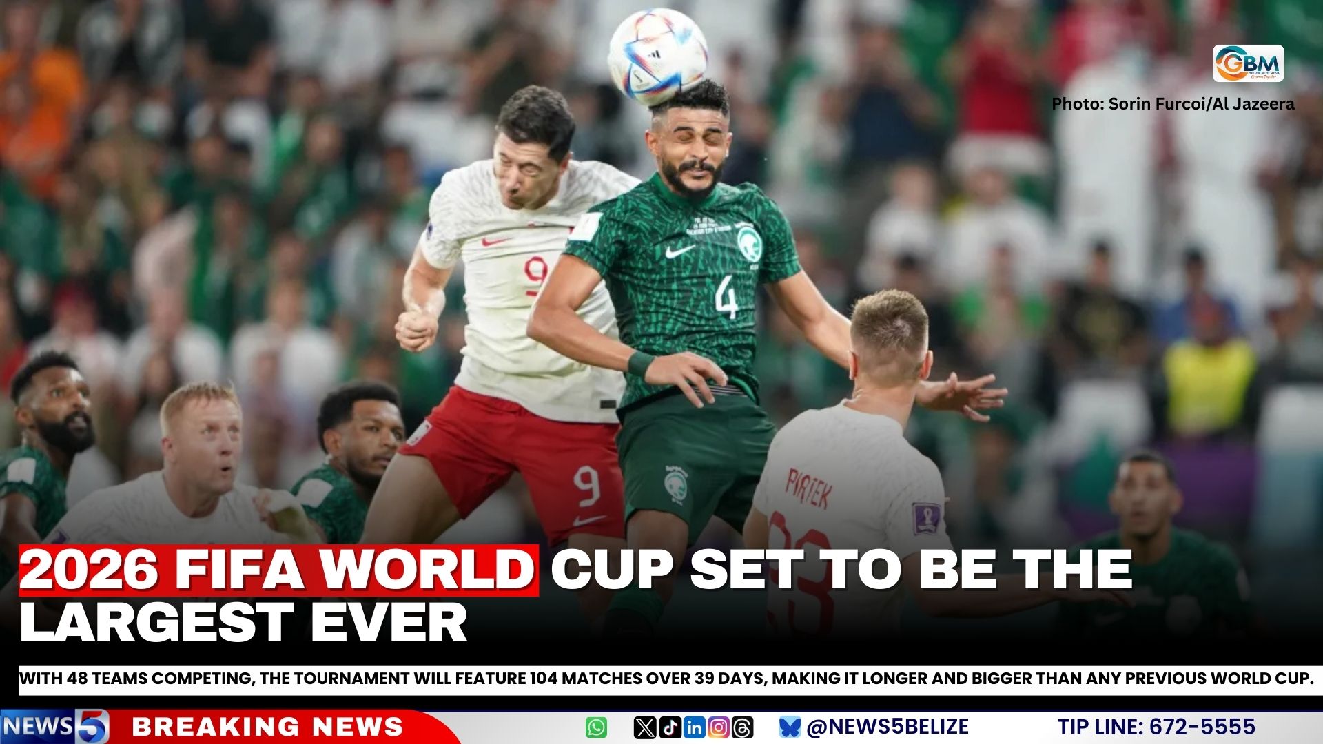 2026 FIFA World Cup Set to Be the Largest Ever