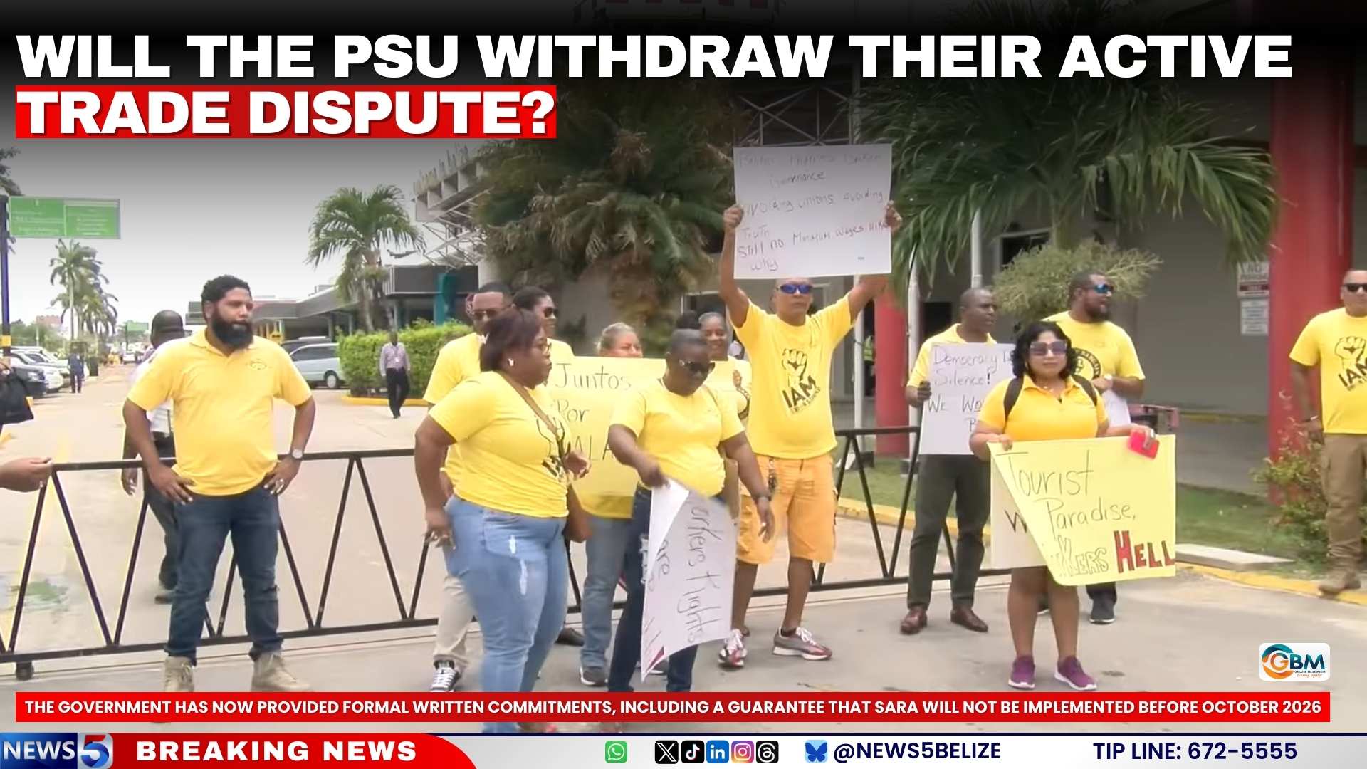 Will the PSU Withdraw Their Active Trade Dispute?