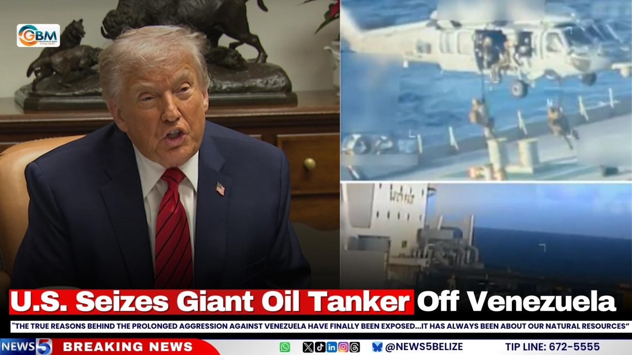 U.S. Seizes Giant Oil Tanker Off Venezuela