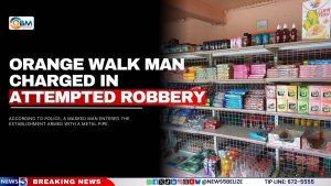 Orange Walk Man Charged in Attempted Robbery