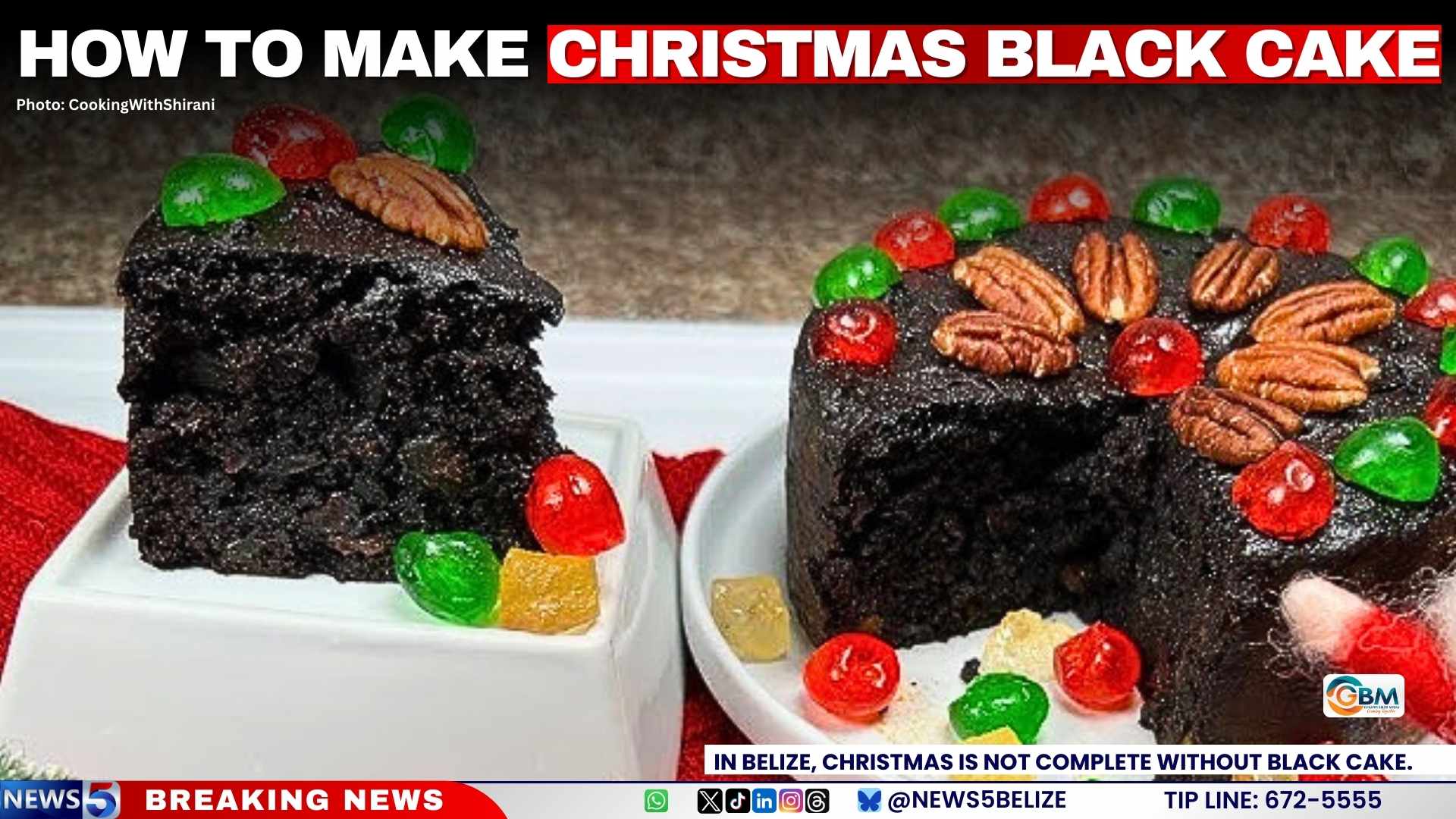 How to Make Christmas Black Cake