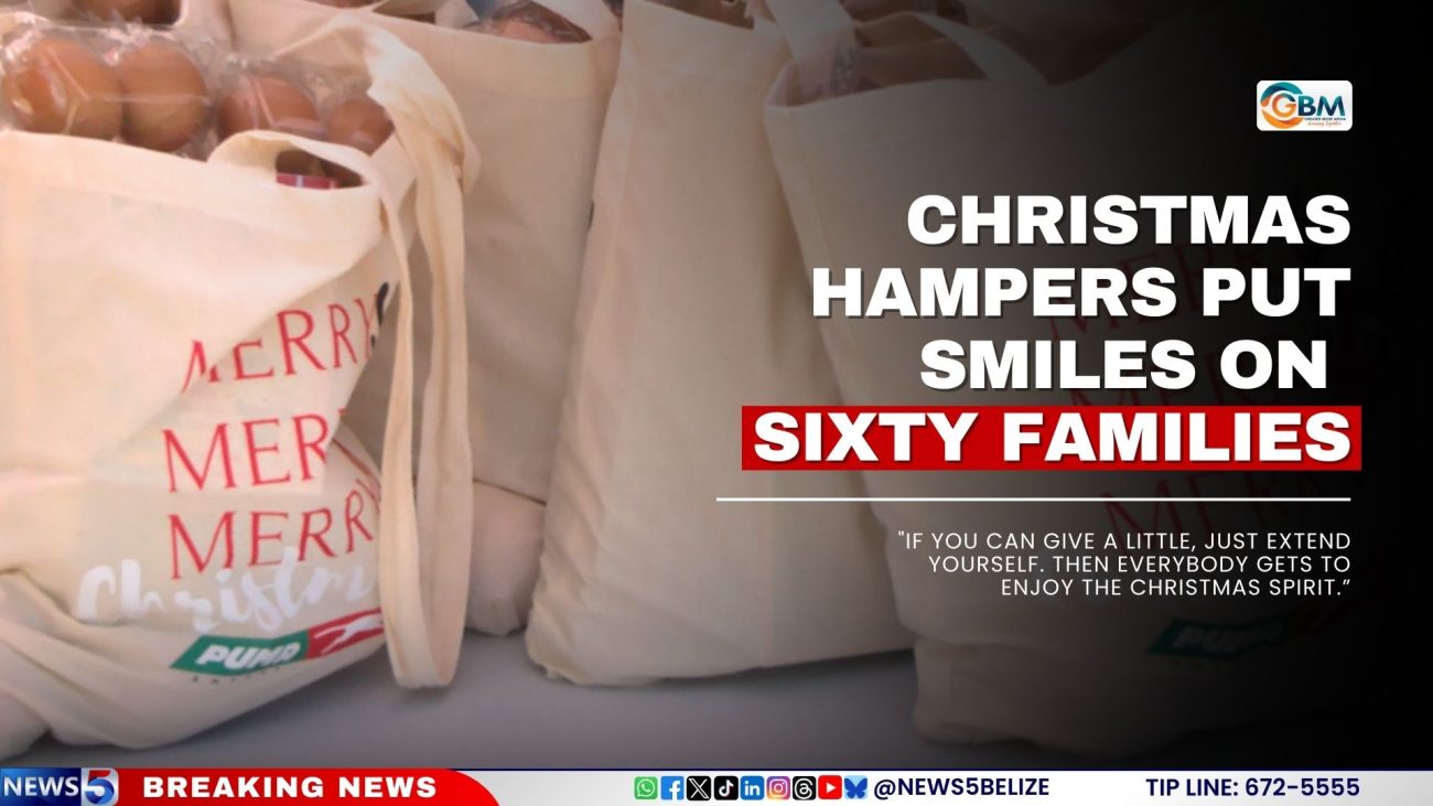 Christmas Hampers Put Smiles on Sixty Families