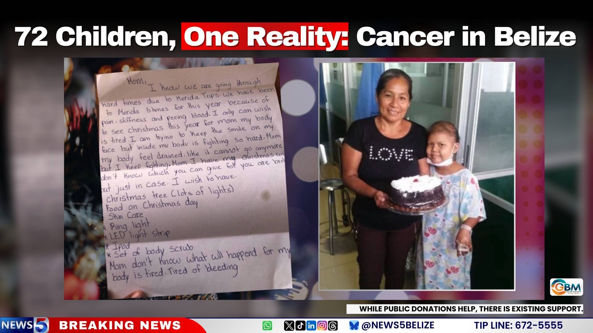 72 Children, One Reality: Cancer in Belize