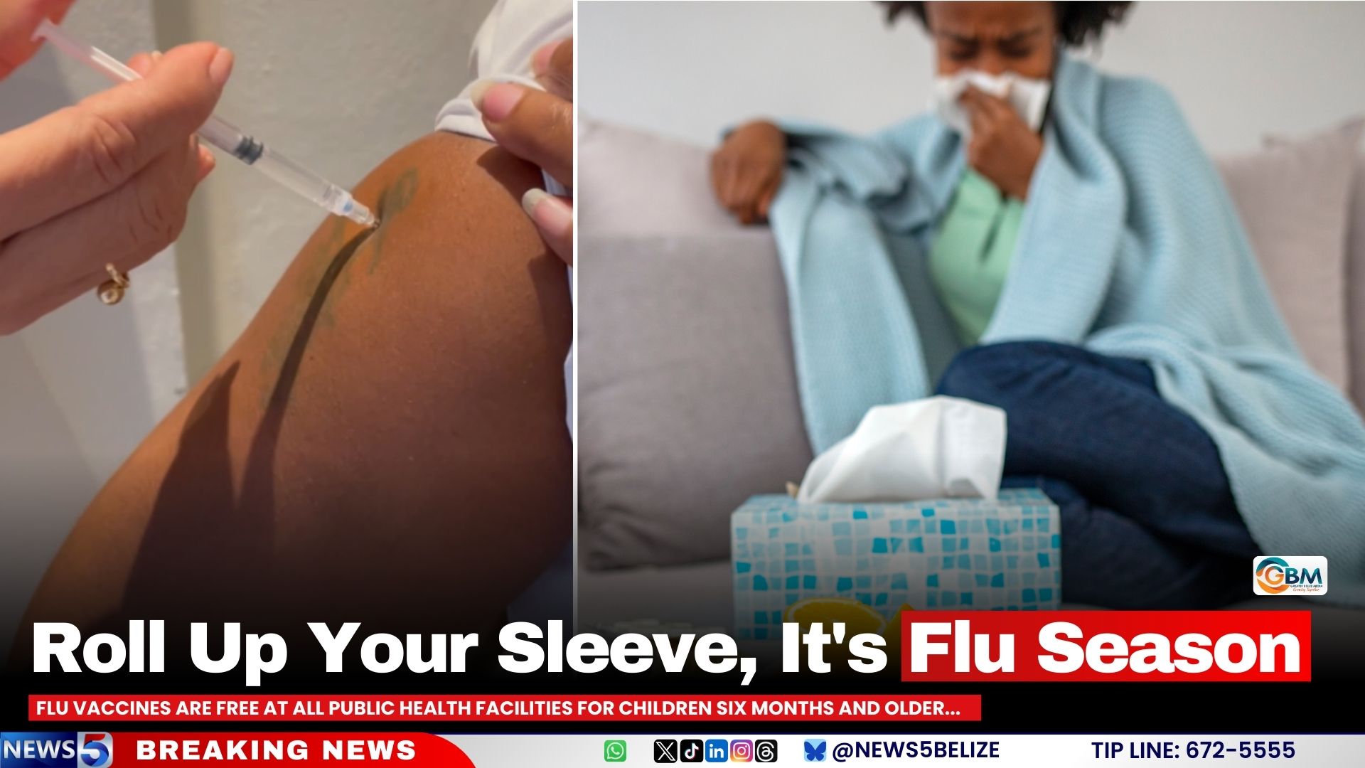 Roll Up Your Sleeve, It's Flu Season