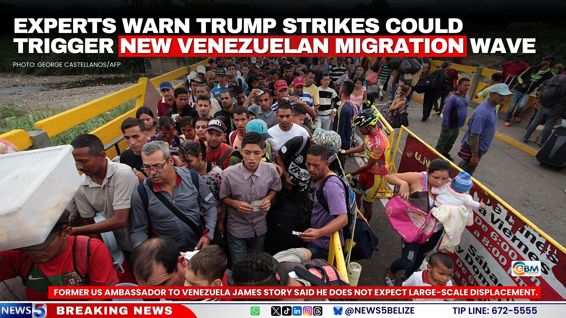 Experts Warn Trump Strikes Could Trigger New Venezuelan Migration Wave