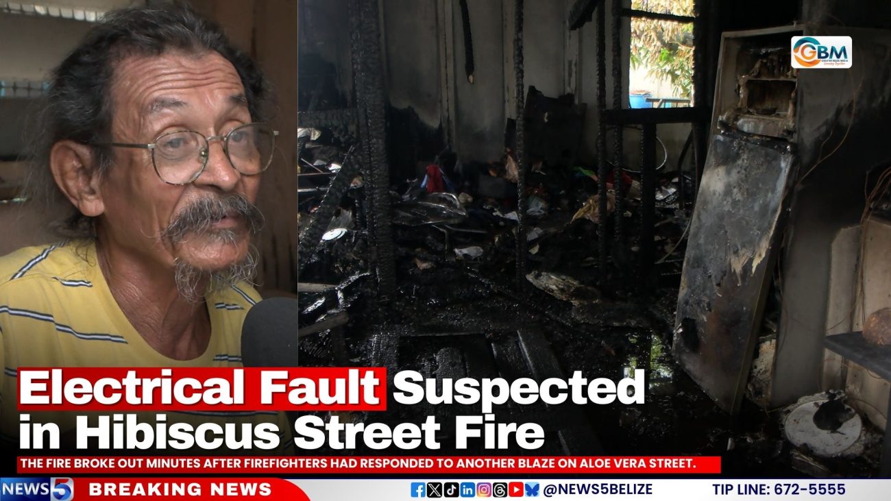 Electrical Fault Suspected in Hibiscus Street Fire