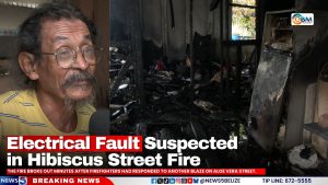 Electrical Fault Suspected in Hibiscus Street Fire