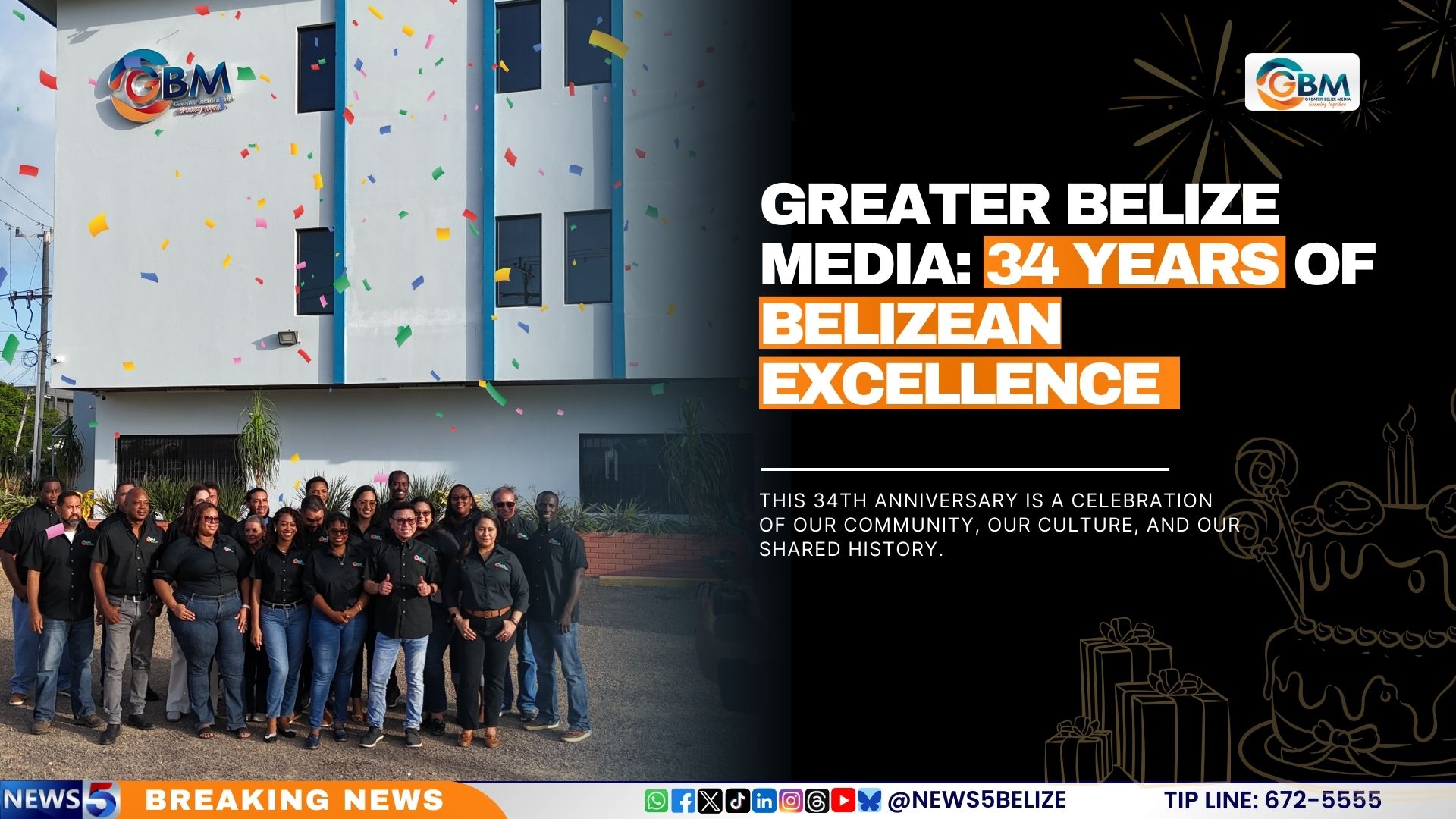 Greater Belize Media: 34 Years of Belizean Excellence